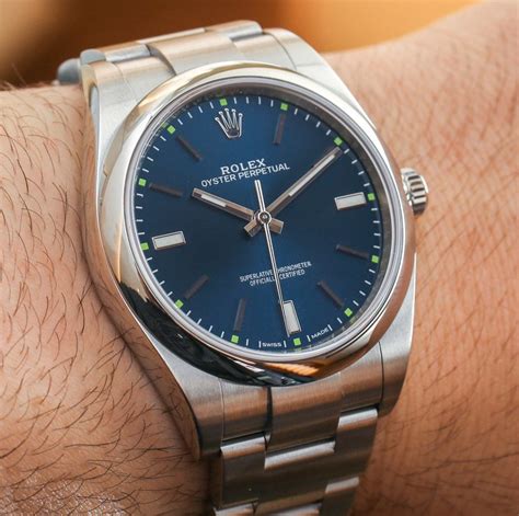 Rolex Oyster Perpetual Watches New For 2015 Hands.